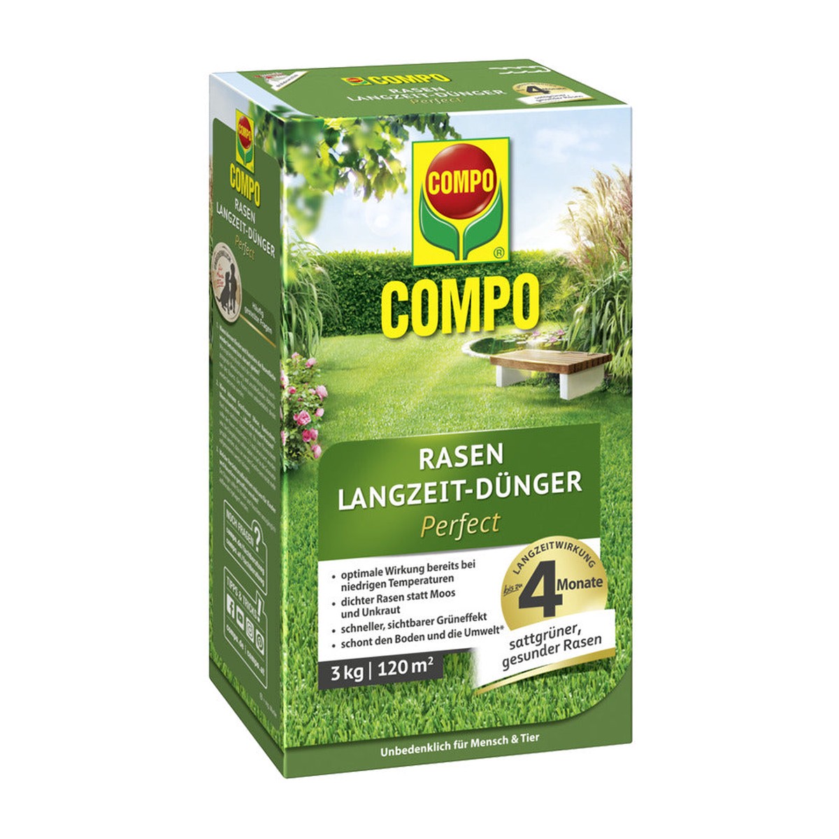 Compo Lawn Long-Term Fertilizer Perfect