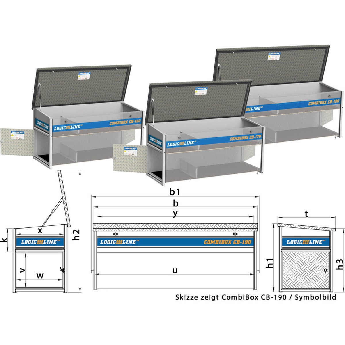 CombiBox without feet