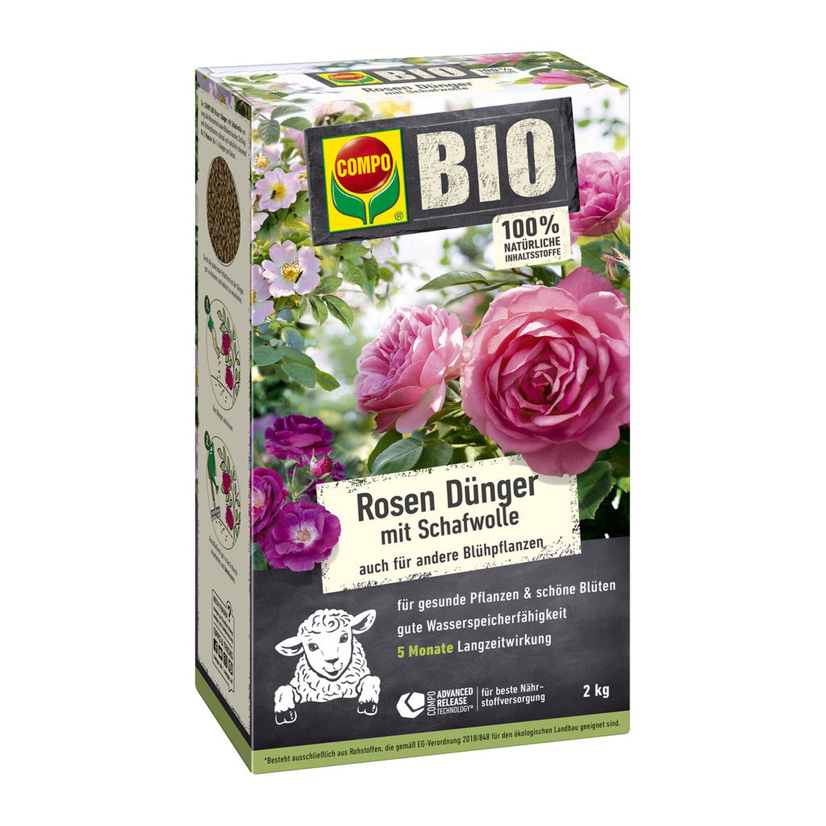 Compo Rosen Dnger mit Schafwolle