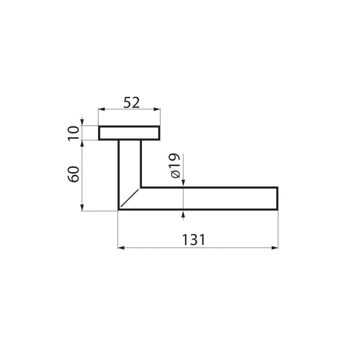 Door handle set model Rhodos (ER 28)