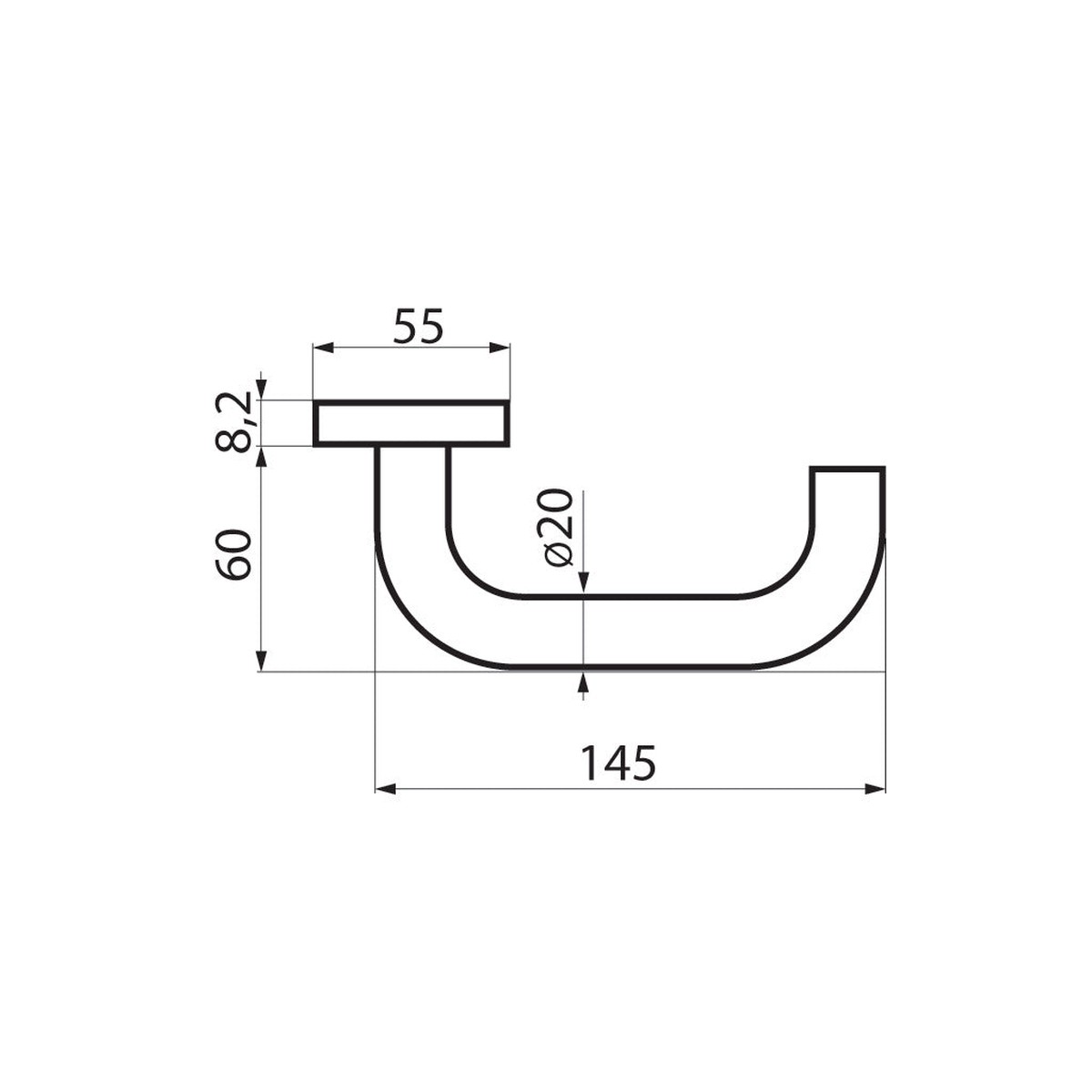 Handle set model Basic 01