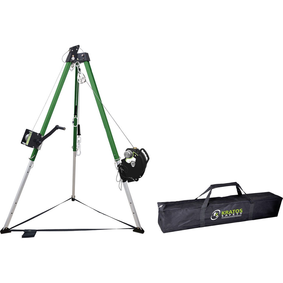 Entry safety/rescue set, tripod / 4-piece