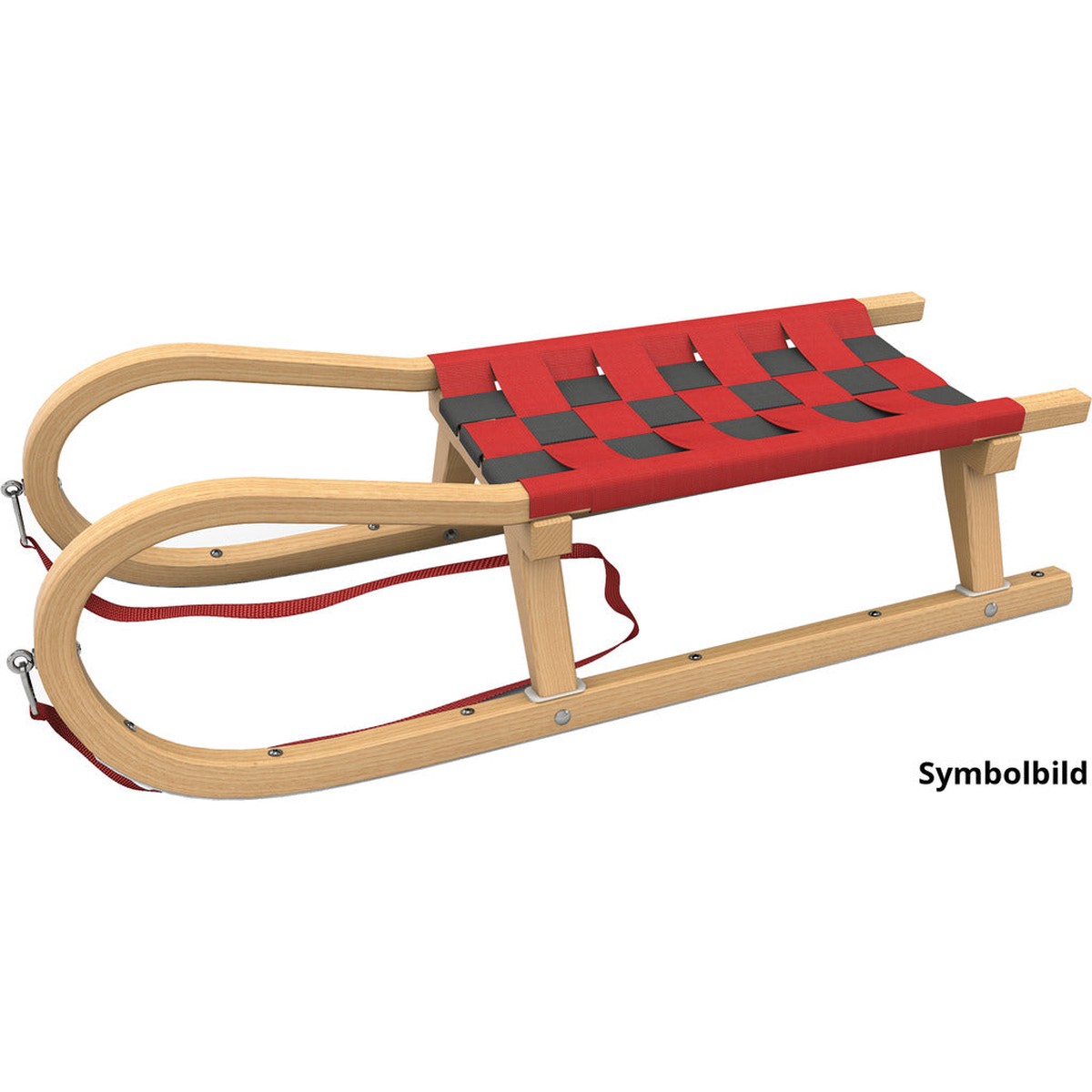 Family toboggan two-seater