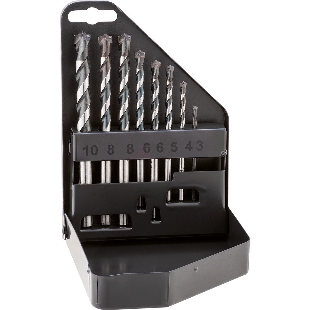 Carbide concrete drill bit, professional type PKSB 8 / 8-piece