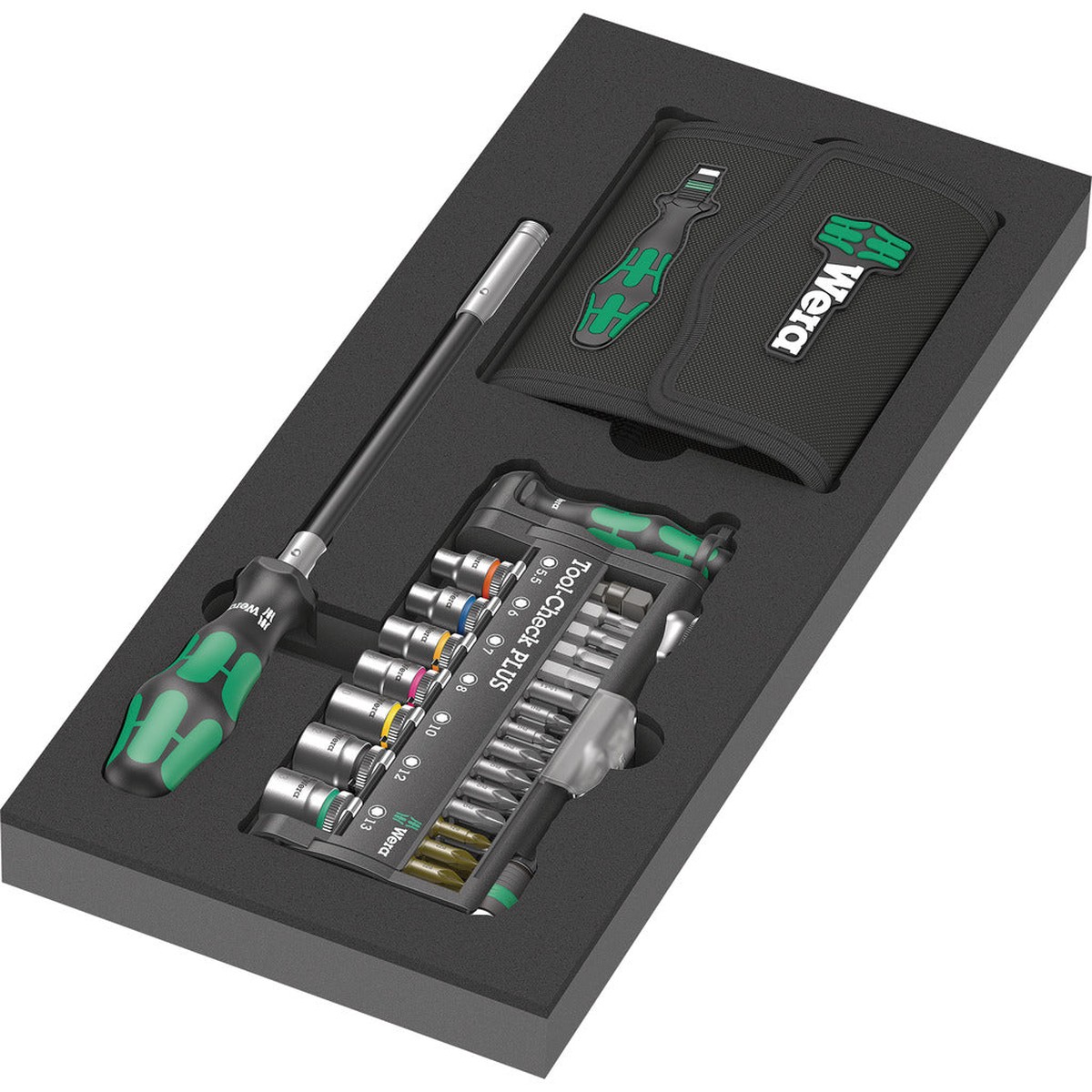 Kraftform Kompakt & Tool-Check PLUS Set 1 9750 / 57 pieces / with foam insert