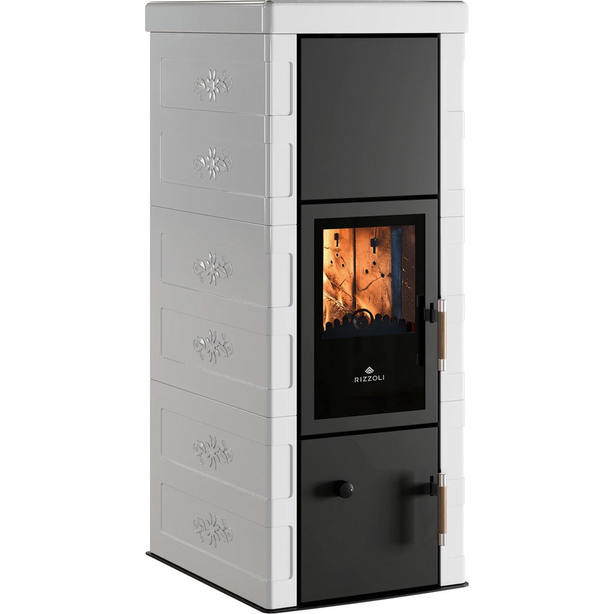 Rizzoli central heating stove T-ART BASIC / water-conducting