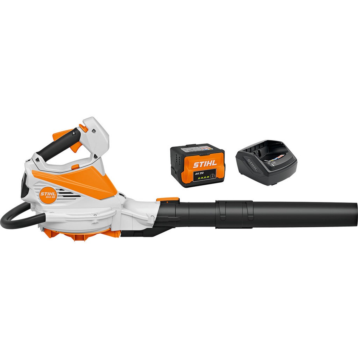 Stihl Akku-Saughcksler SHA 56 / mit AK 20 und Ladegert AL 101