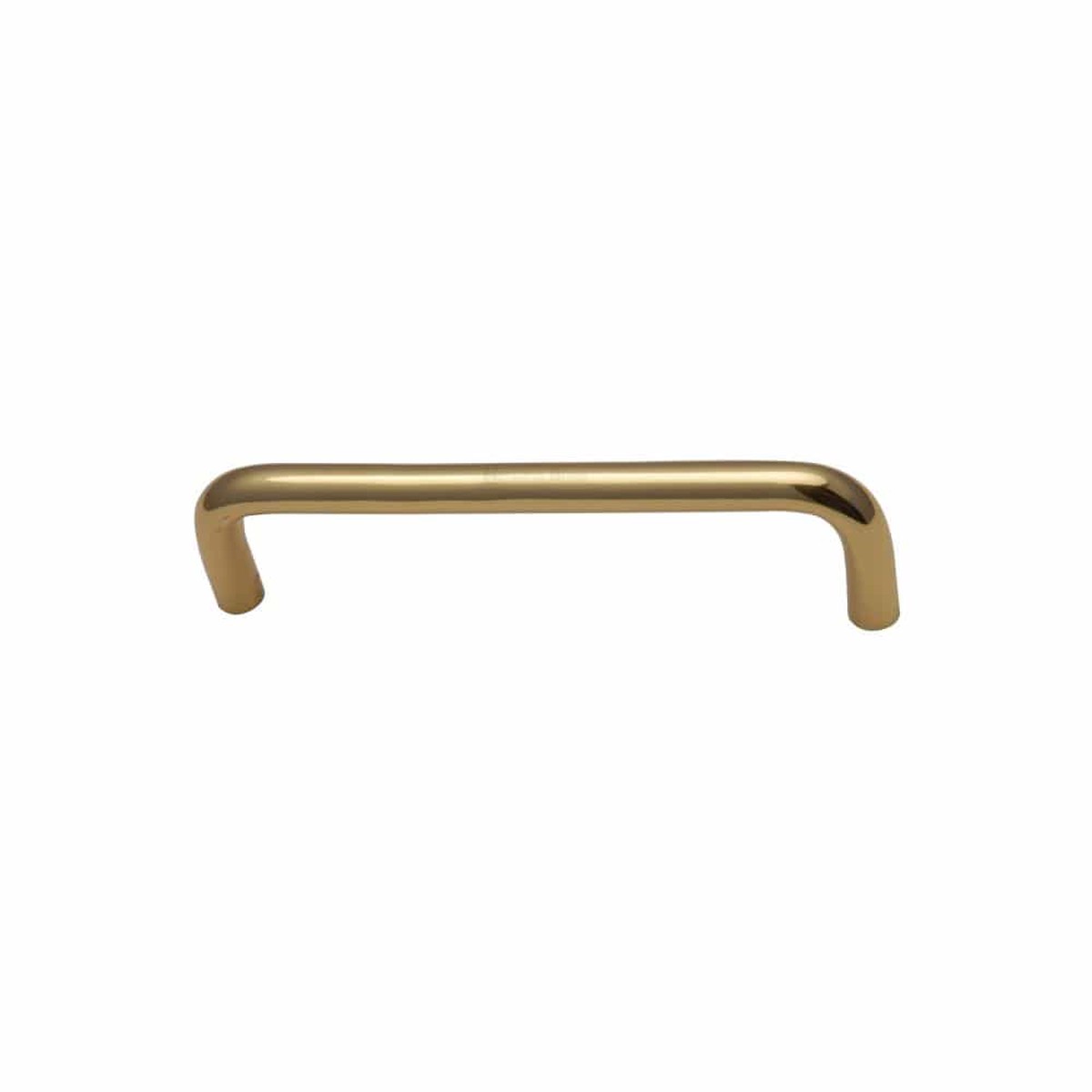 Heritage Brass Cabinet Pull Wire Design 96mm CTC Polished Brass Finish