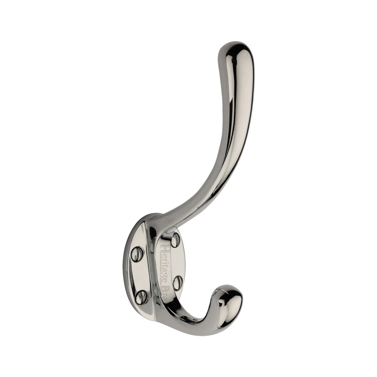 Heritage Brass Classic Hat and Coat Hook 142mm Polished Chrome Finish