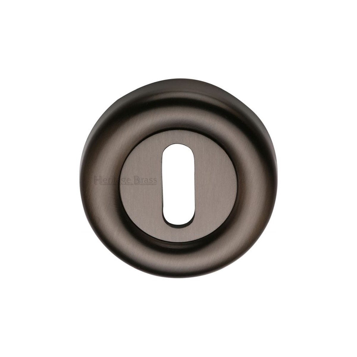 Heritage Brass Colonial Key Escutcheon 53mm Matt Bronze Finish