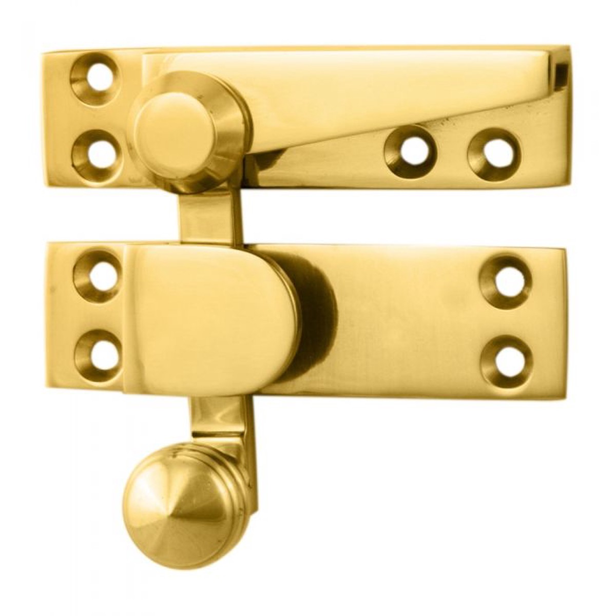 Carlisle Brass - Architectural Quality Quadrant Sash Fastener - Polished Brass