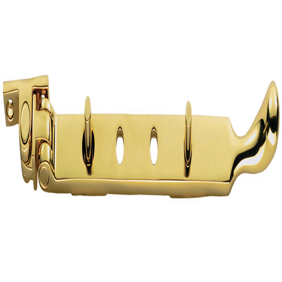 Carlisle Brass - Bulb End Casement Stay 253mm - Polished Brass
