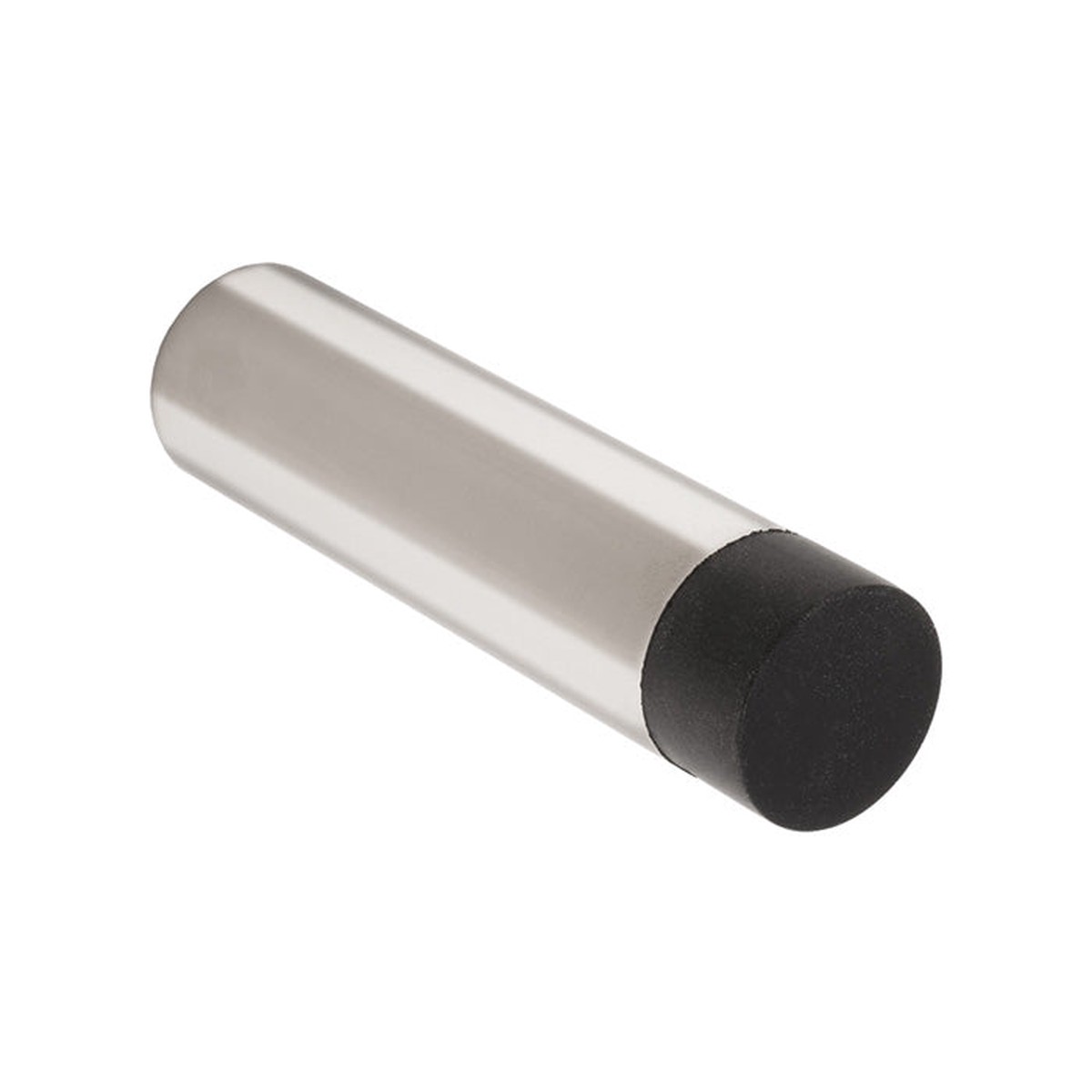 Eurospec - 75 x 19mm - wall mounted doorstop - concealed fix - polished stainless steel
