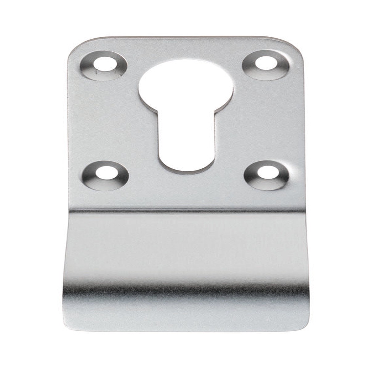 Eurospec - Cylinder Pull Euro profile - Satin Anodised Aluminium