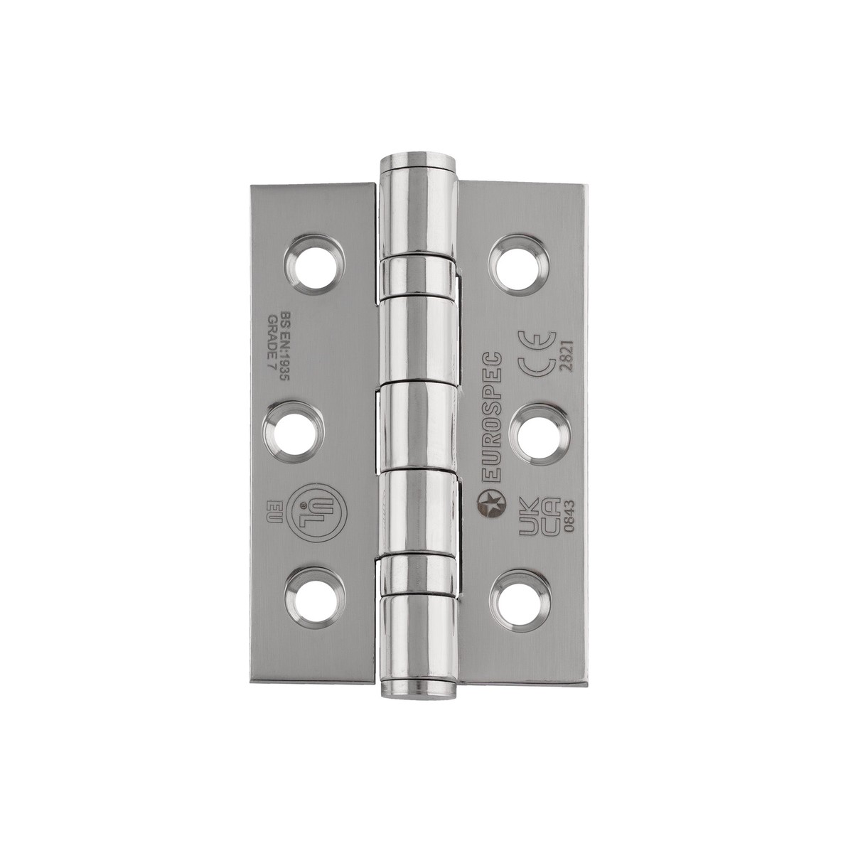 Eurospec - Grade 7 Ball Bearing Hinge 76 x 51mm - BSS