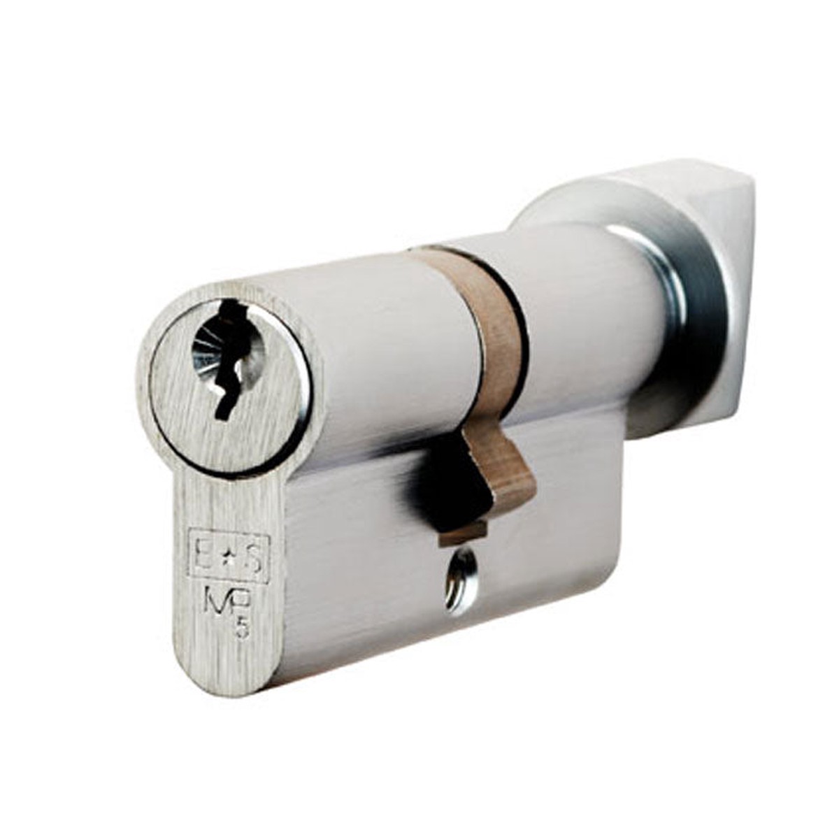 New Arrival Eurospec - Euro Cylinder and Turn - Satin Chrome