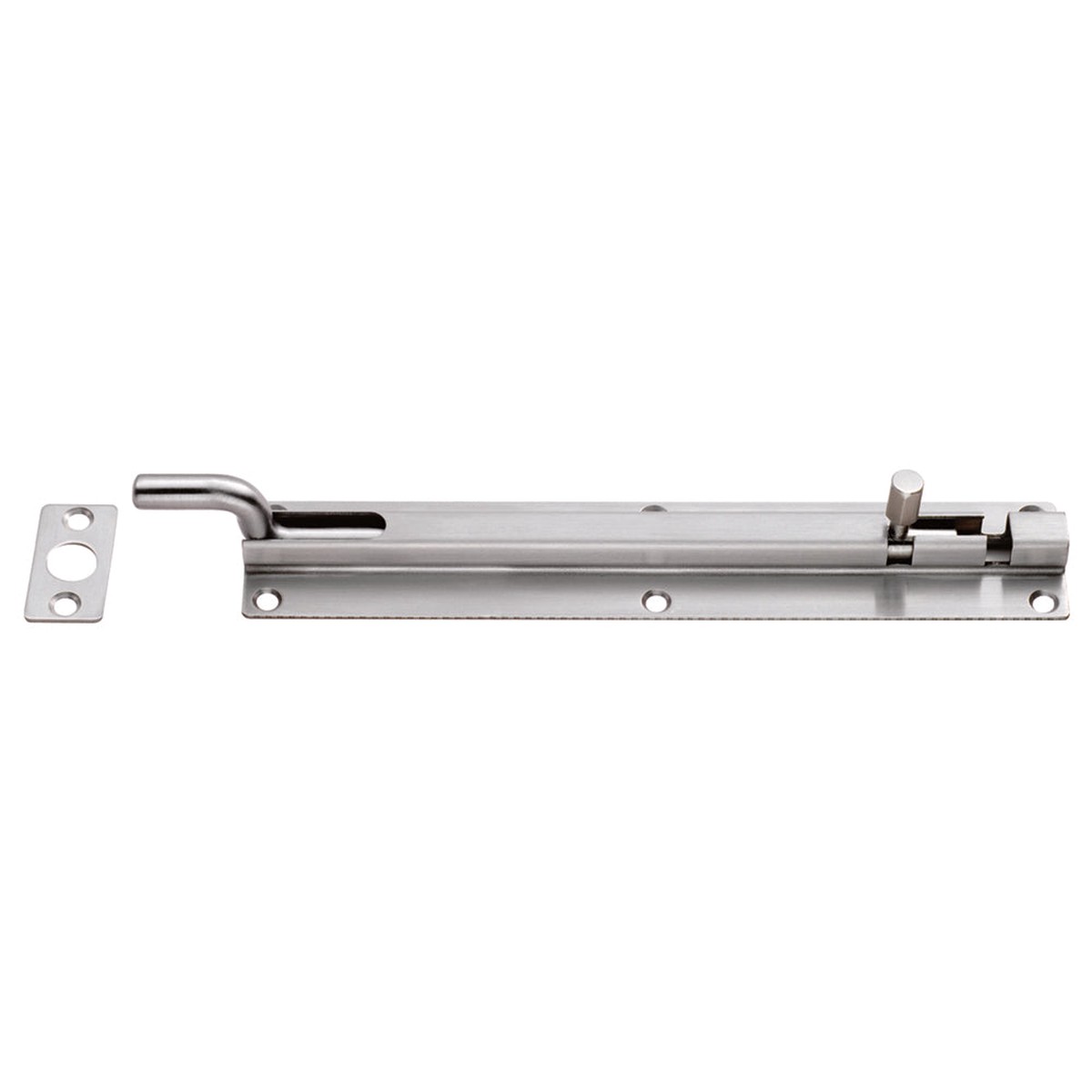 Trending Now Eurospec - Cranked Barrel Bolt - Satin Stainless Steel