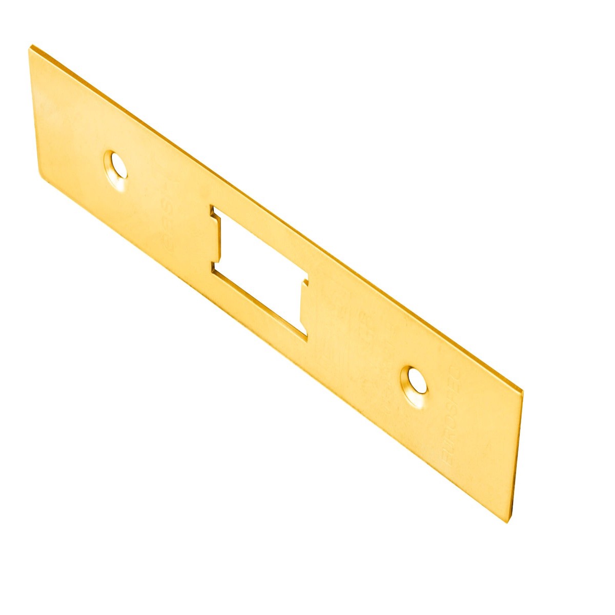 Eurospec - Forend Strike & Fixing Pack To Suit Flat Latch FLL5030-PVD-Square For