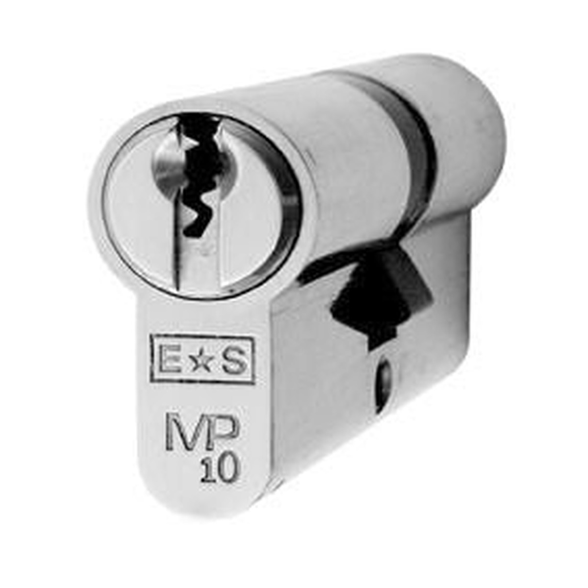 Eurospec - MP10 Euro Double Cylinder 70mm - Polished Chrome