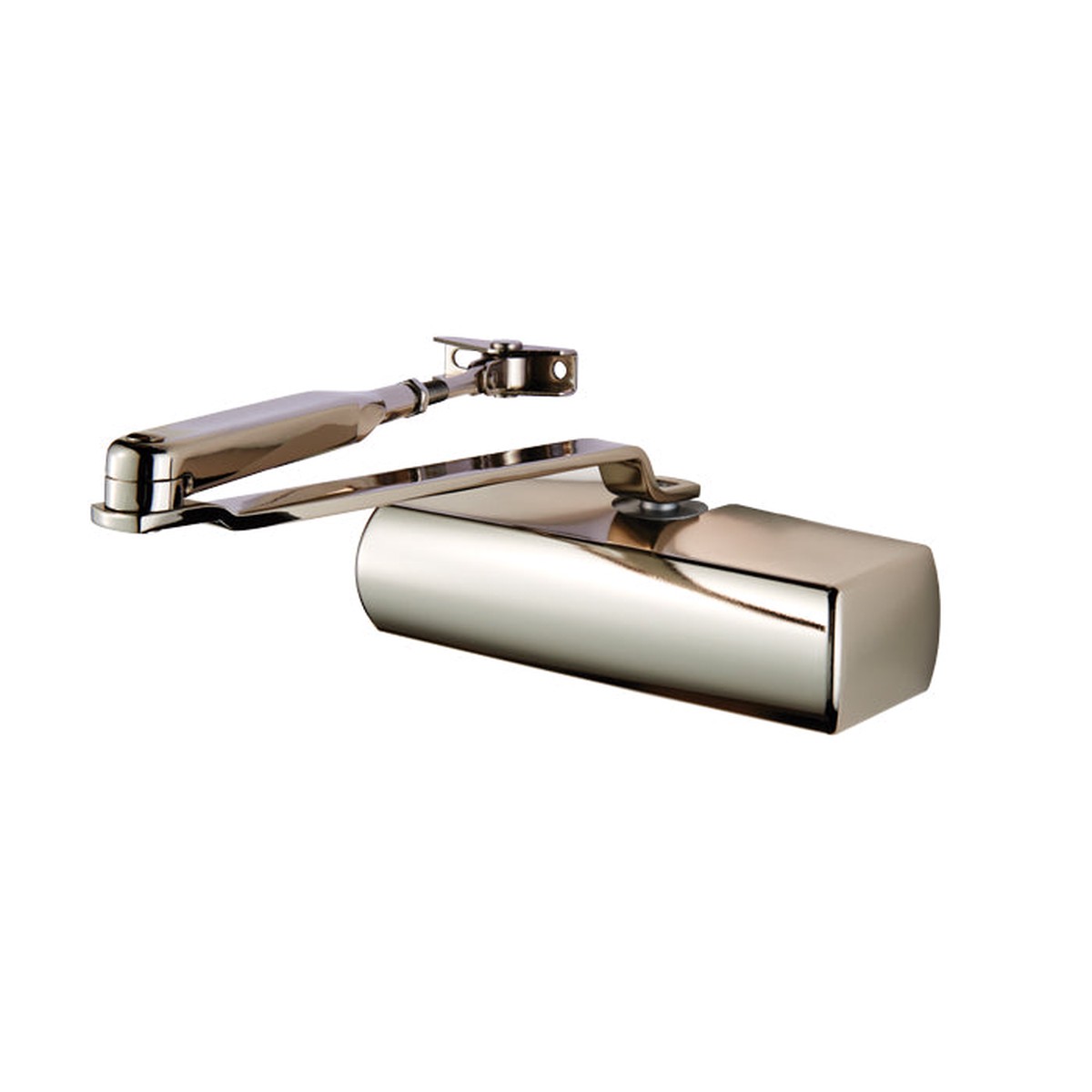 Eurospec - Plated Full Cover Overhead Door Closer PNP - Polished Nickel Plated