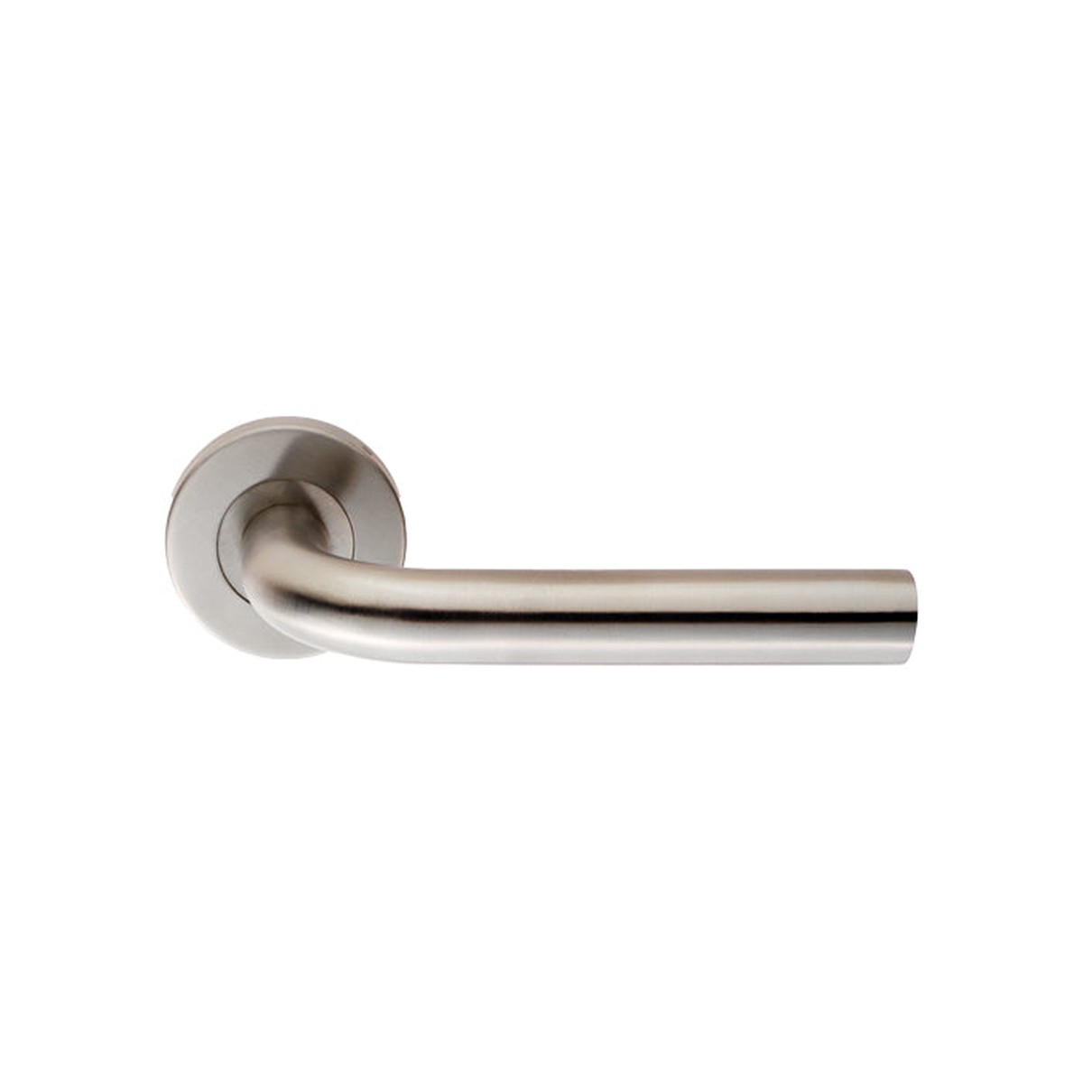 Eurospec - Spira Lever on 6mm Slim Fit Sprung Rose - Satin Stainless Steel
