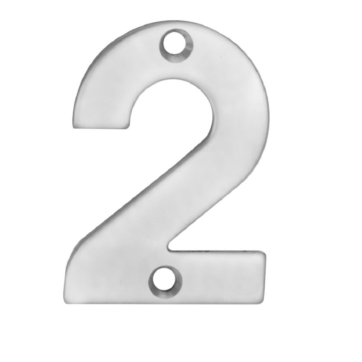 Hot Sale Eurospec - Numerals Number 2 - Satin Stainless Steel