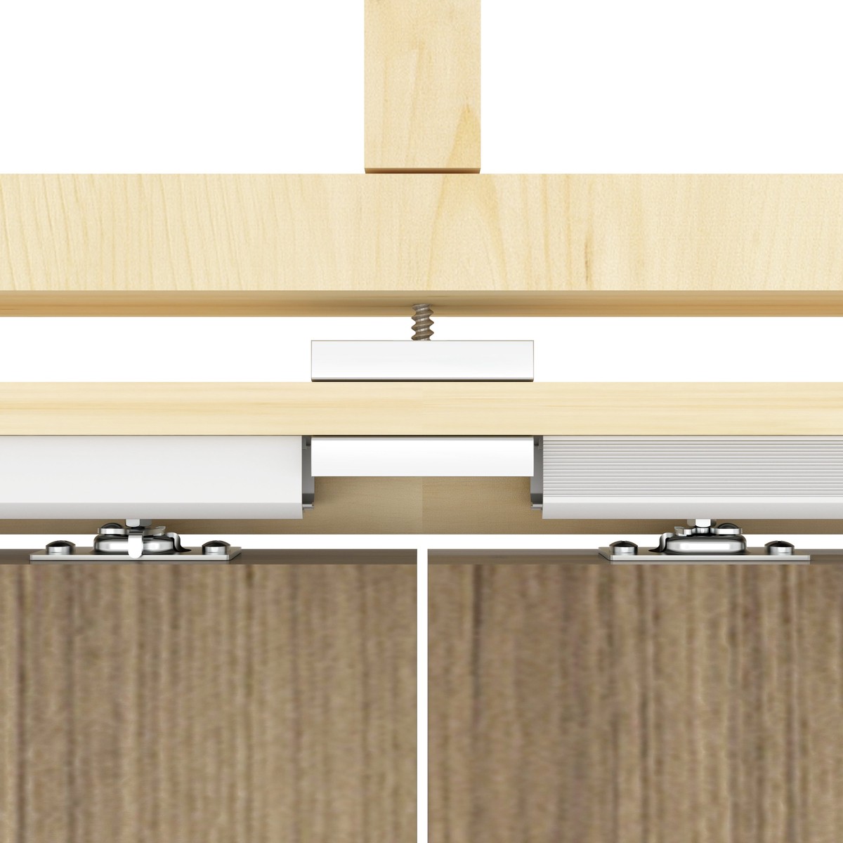 Frelan Hardware Double door adaptor for JVPDK pocket door kit