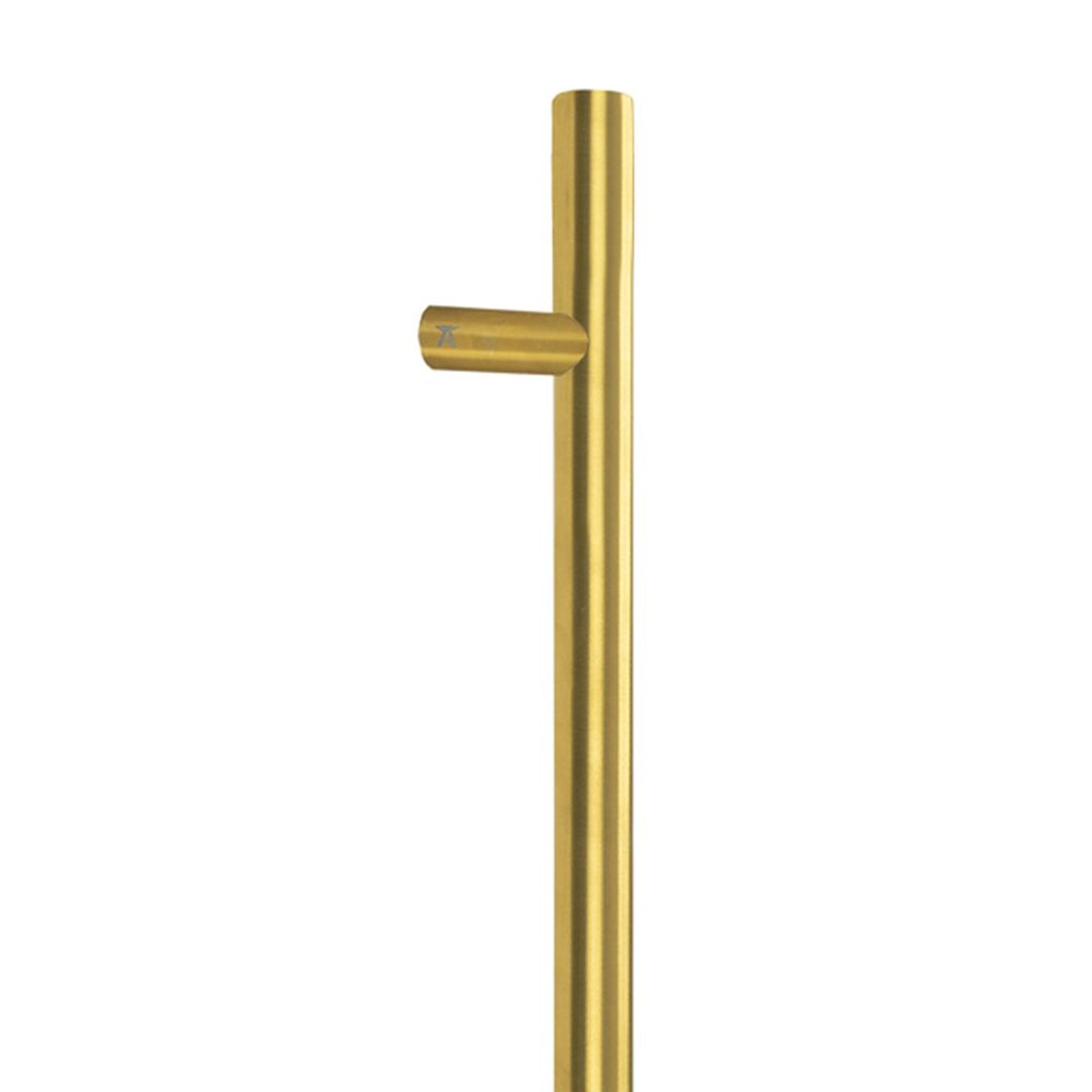 From The Anvil - Aged Brass (316) 1.2m Offset T Bar Handle Bolt Fix 32mm