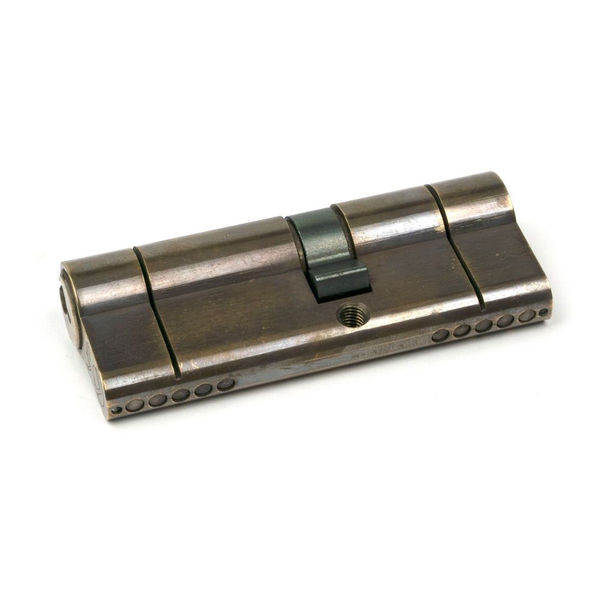 From The Anvil - Aged Brass 35/45 5pin Euro Cylinder