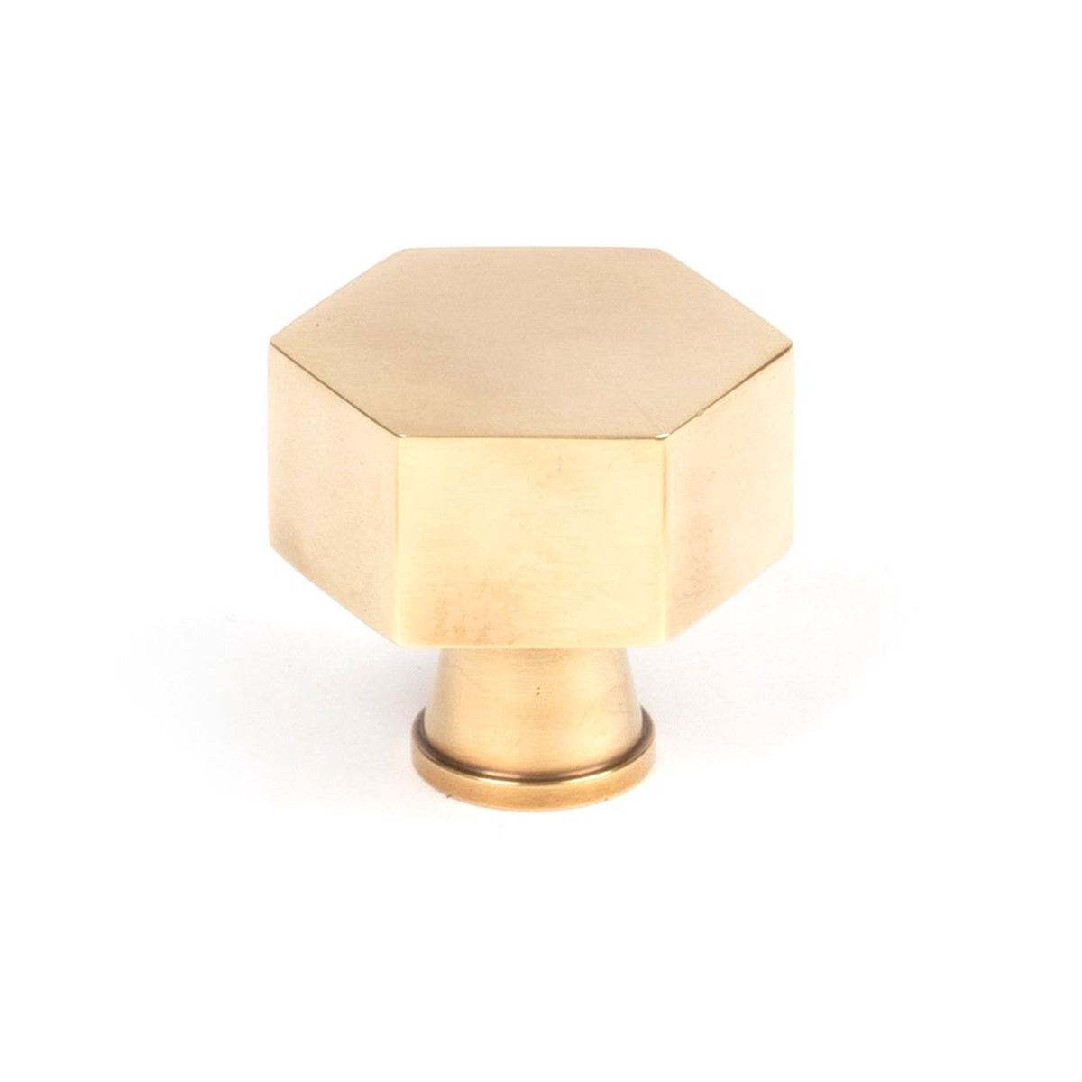 From The Anvil - Aged Brass Kahlo Cabinet Knob - 32mm