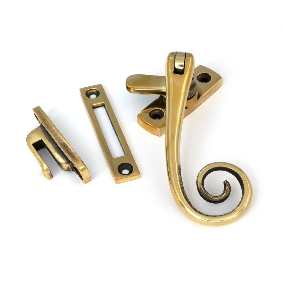 From The Anvil - Aged Brass Monkeytail Fastener