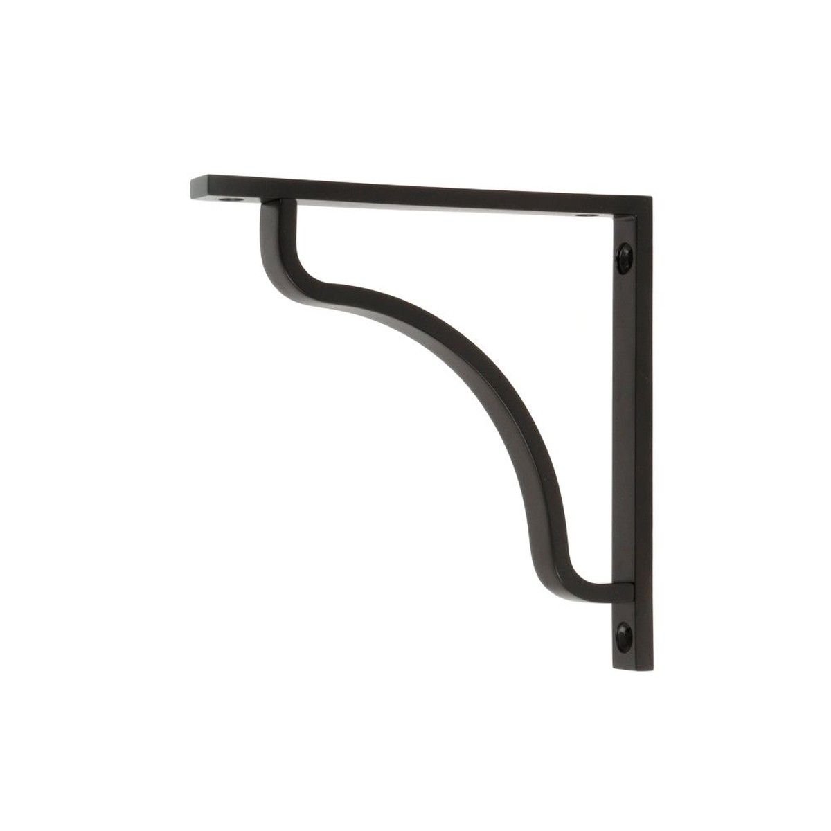 From The Anvil - Aged Bronze Abingdon Shelf Bracket (150mm x 150mm)