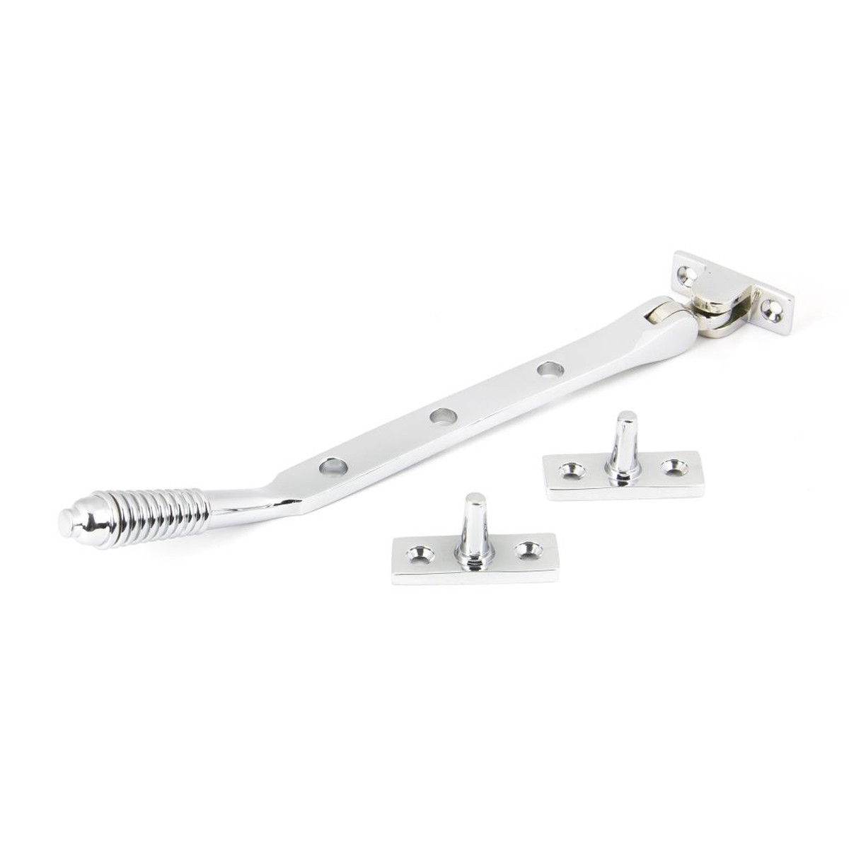 From The Anvil - Polished Chrome 8" Reeded Stay