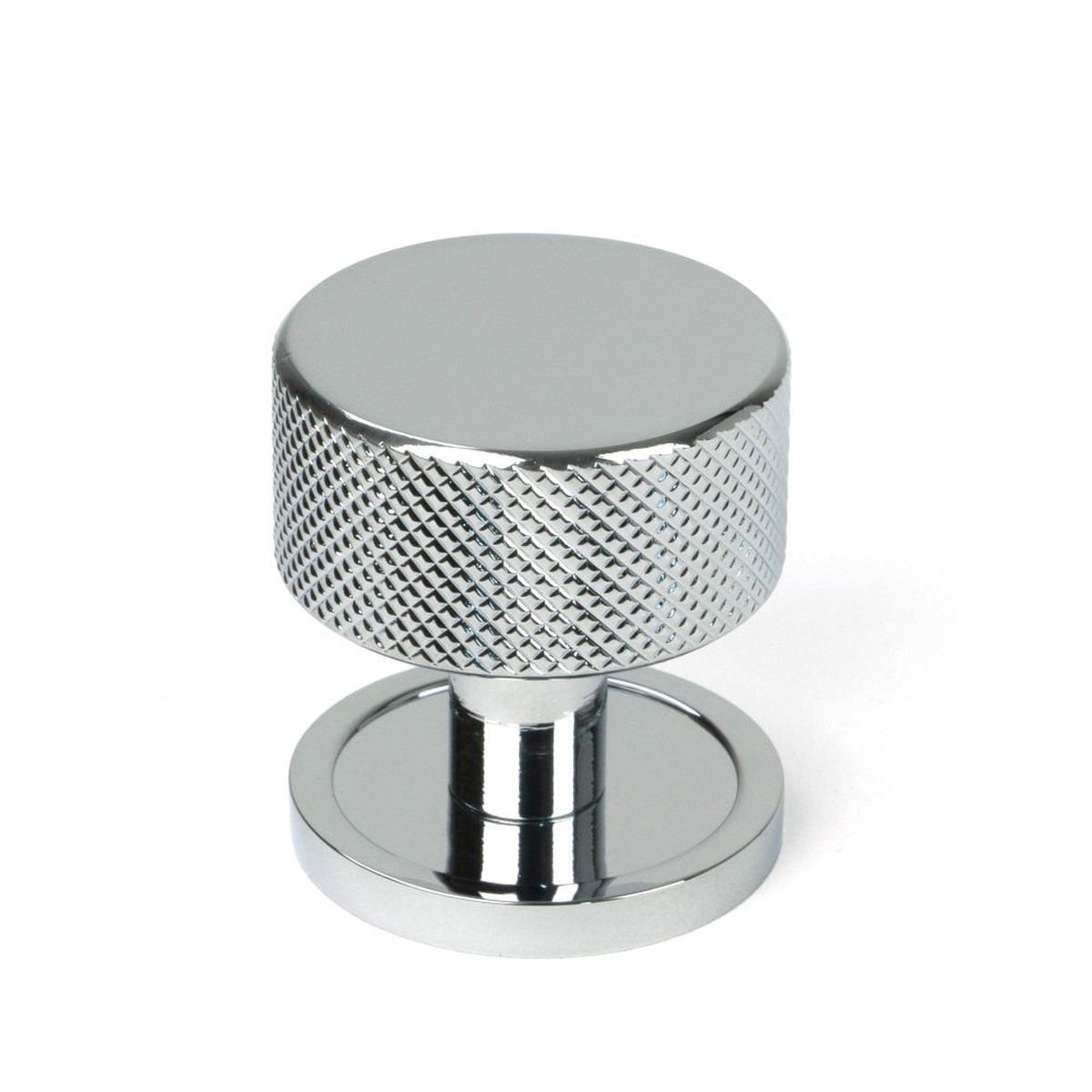 From The Anvil - Polished Chrome Brompton Cabinet Knob - 32mm (Plain)