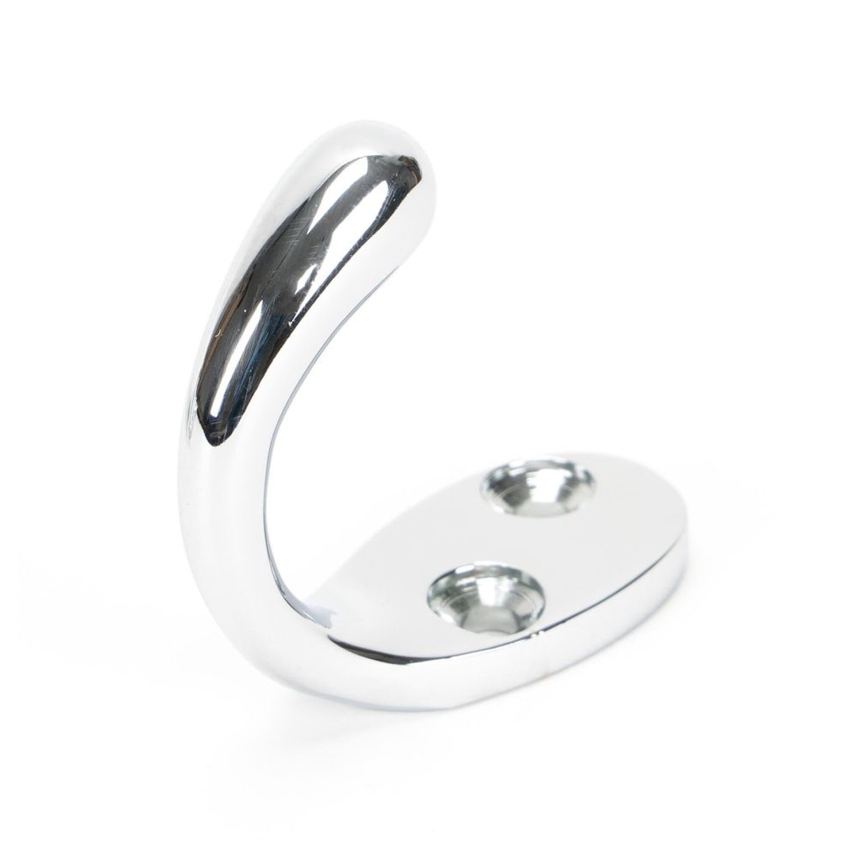 From The Anvil - Polished Chrome Celtic Single Robe Hook