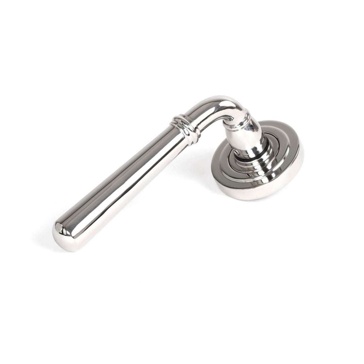From The Anvil - Polished Marine SS (316) Newbury Lever on Rose Set (Art Deco)