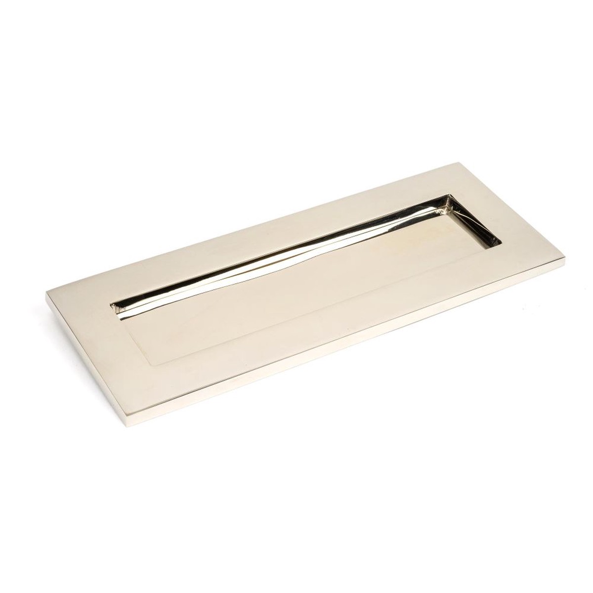 From The Anvil - Polished Nickel Small Letter Plate