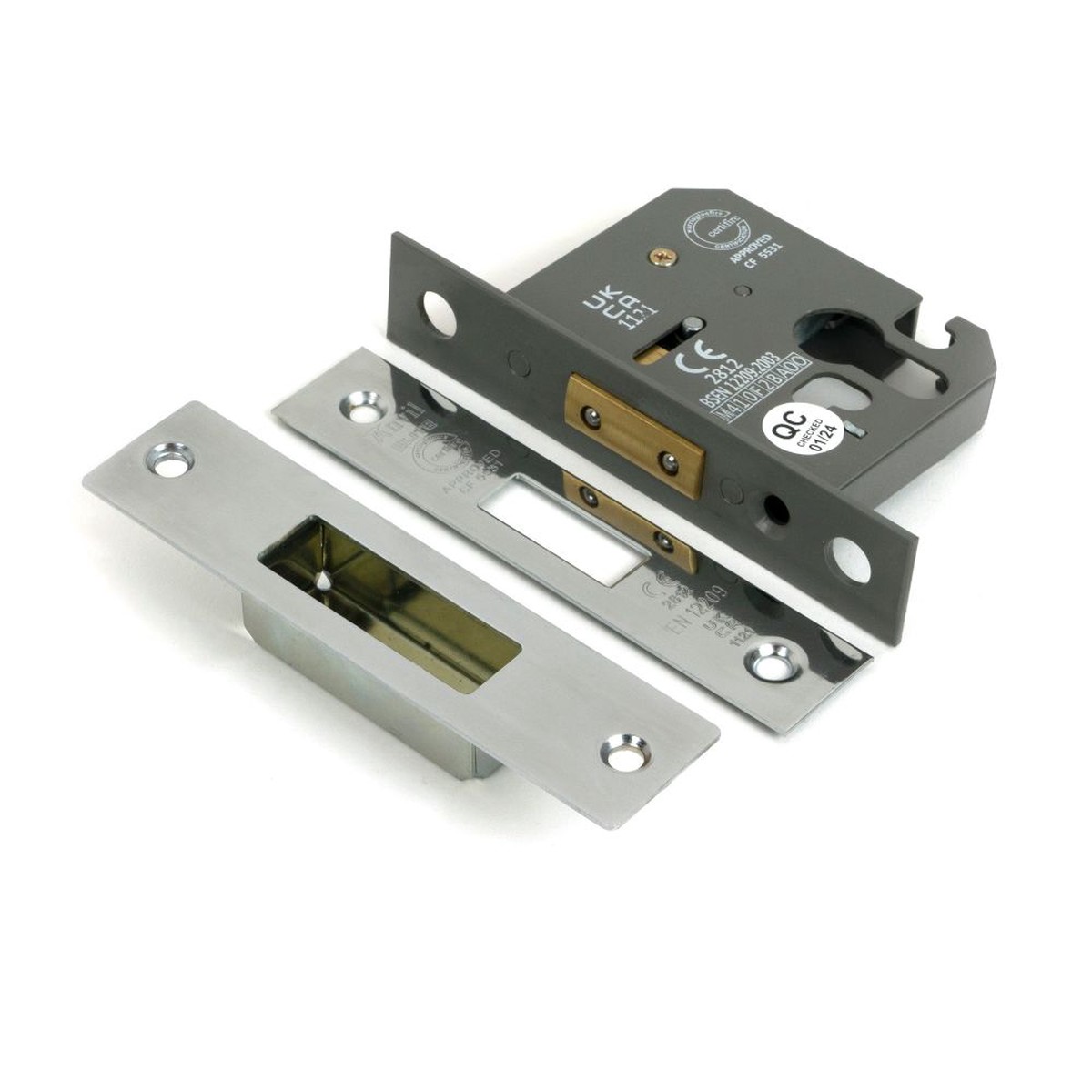 From The Anvil - Polished SS 2.5" Euro Profile Dead Lock
