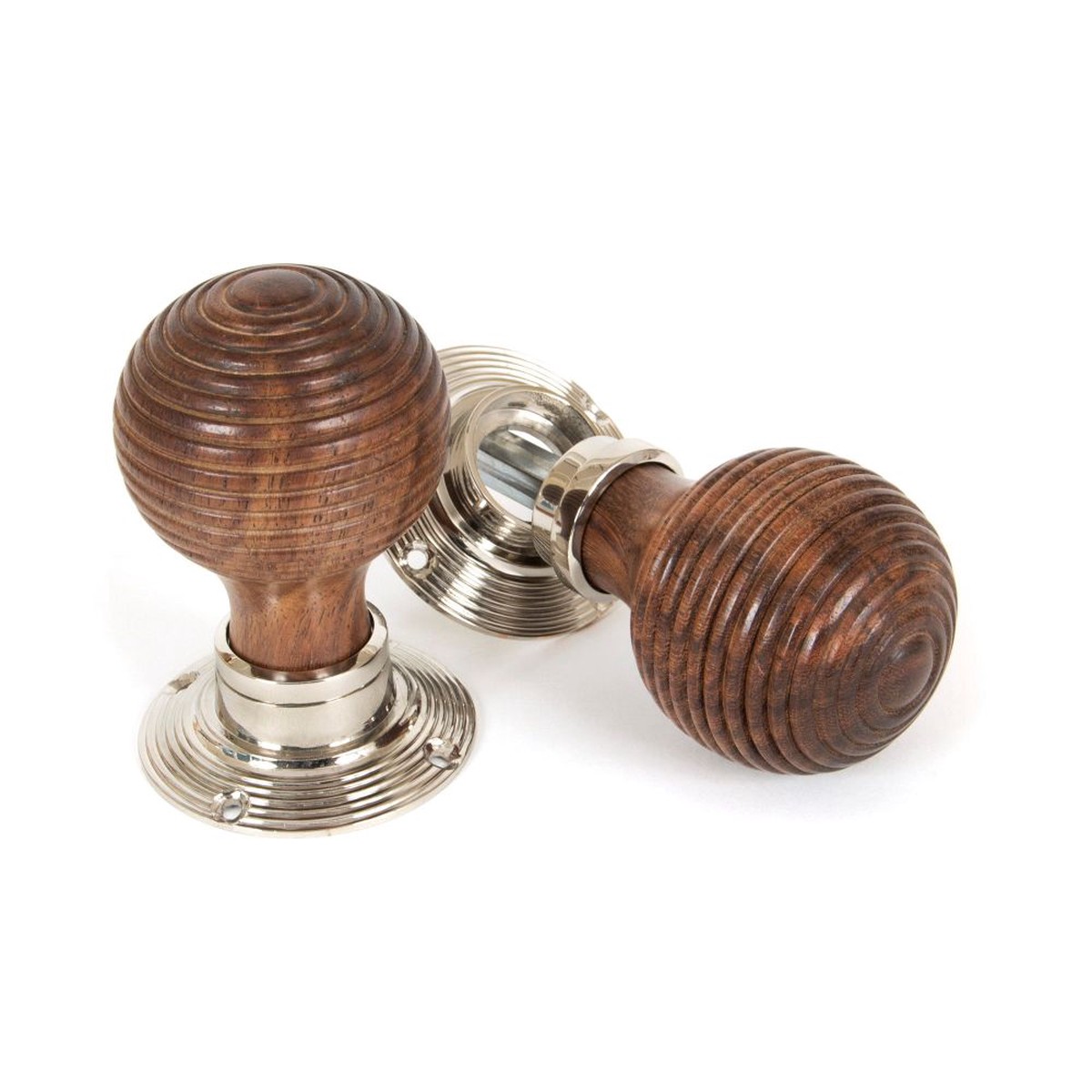 From The Anvil - Rosewood and PN Beehive Mortice/Rim Knob Set