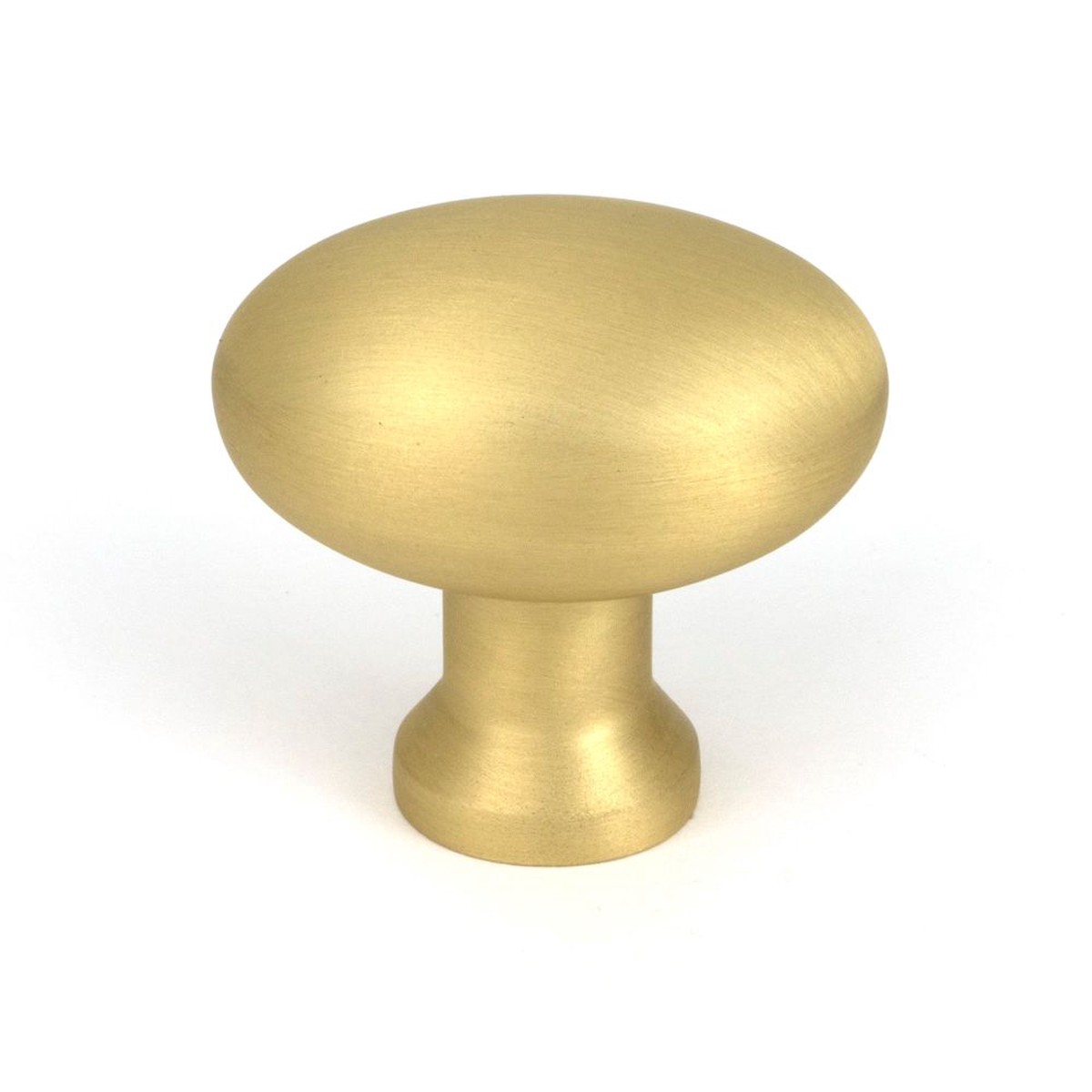 From The Anvil - Satin Brass Moore Cabinet Knob - 38mm