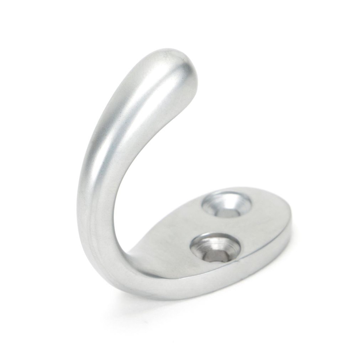 From The Anvil - Satin Chrome Celtic Single Robe Hook