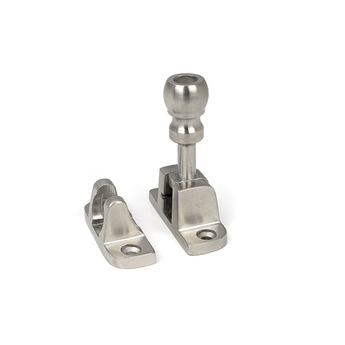 From The Anvil - Satin Marine SS (316) Mushroom Brighton Fastener (Radiused)