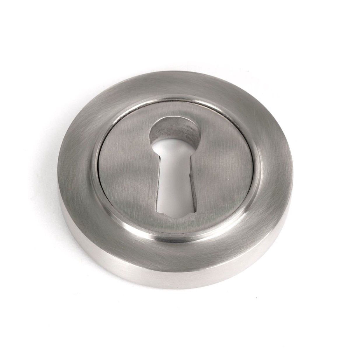 From The Anvil - Satin Marine SS (316) Round Escutcheon (Plain)