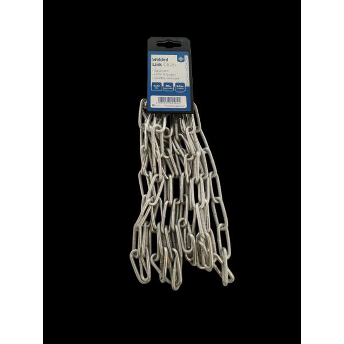Chain Long Link 4 x 32mm Galvanised 2M Length