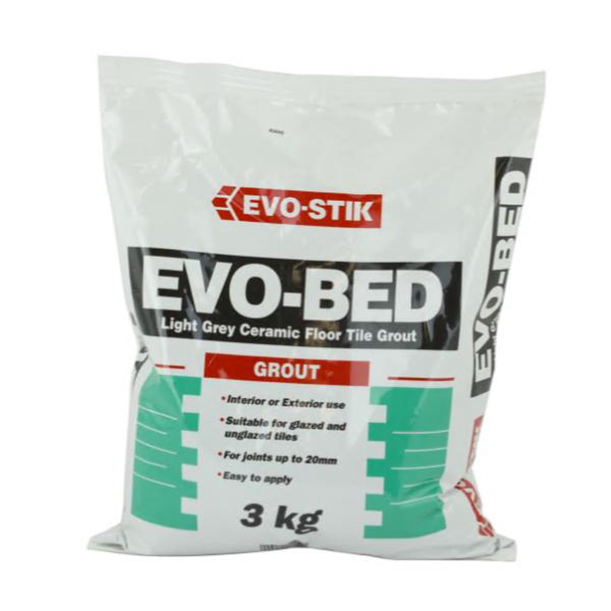 Evobed Floor Tile Grout 3kg