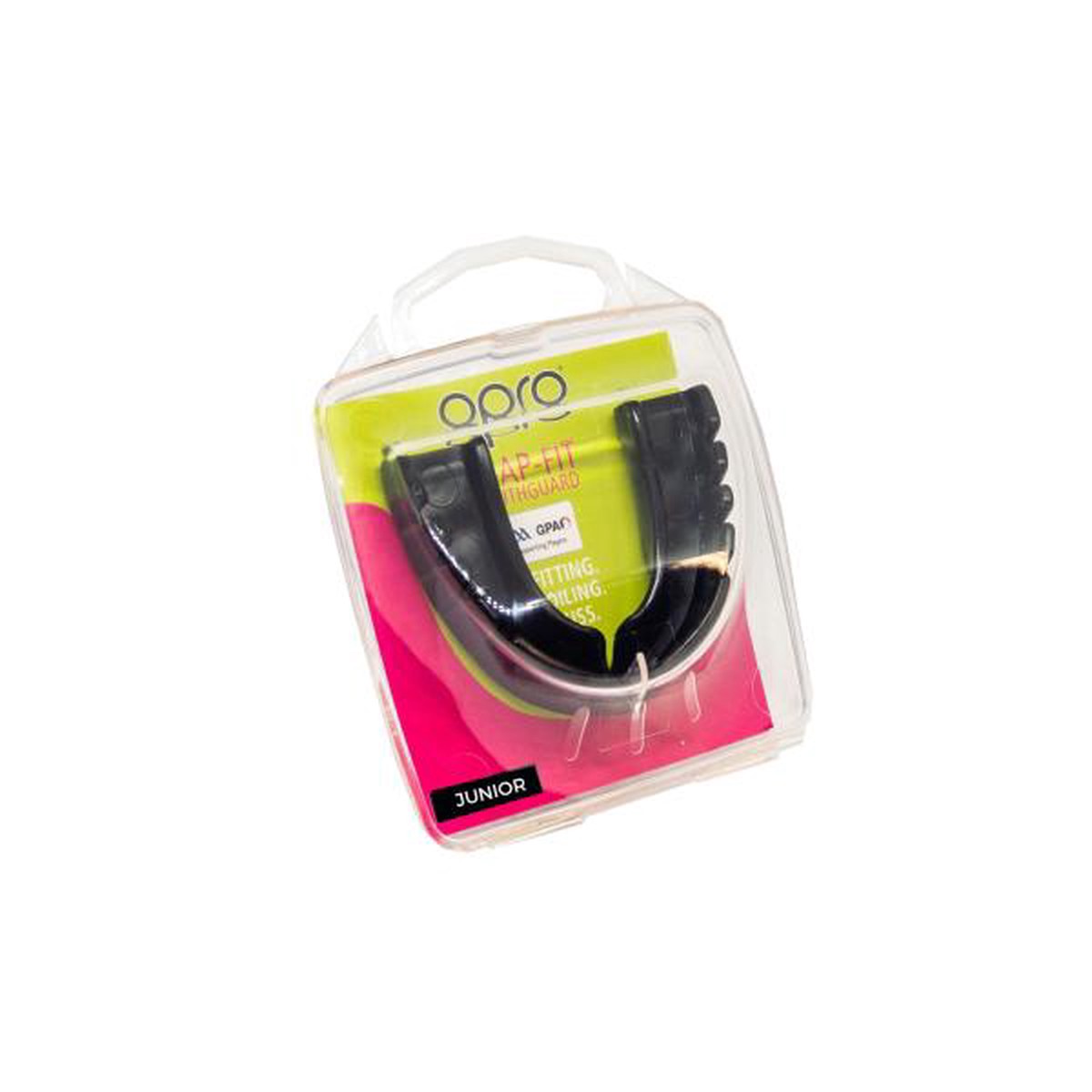 Gaa Opro Snap-Fit Gaa Junior - Jet Black