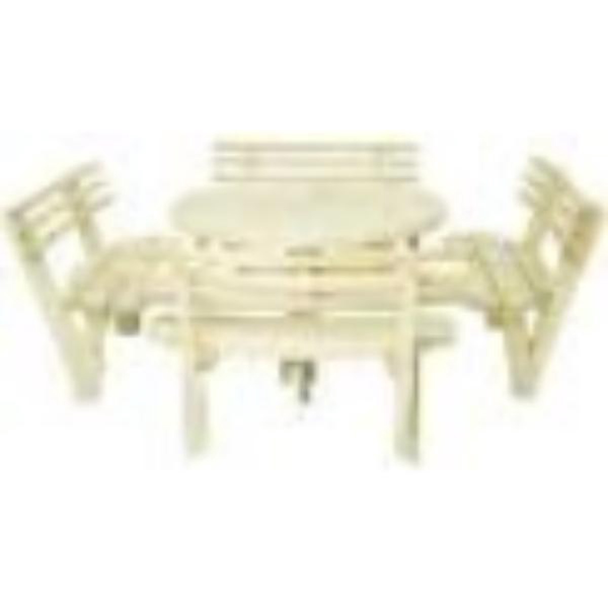 Round Wooden 8 Seater Outdoor Furniture Set
