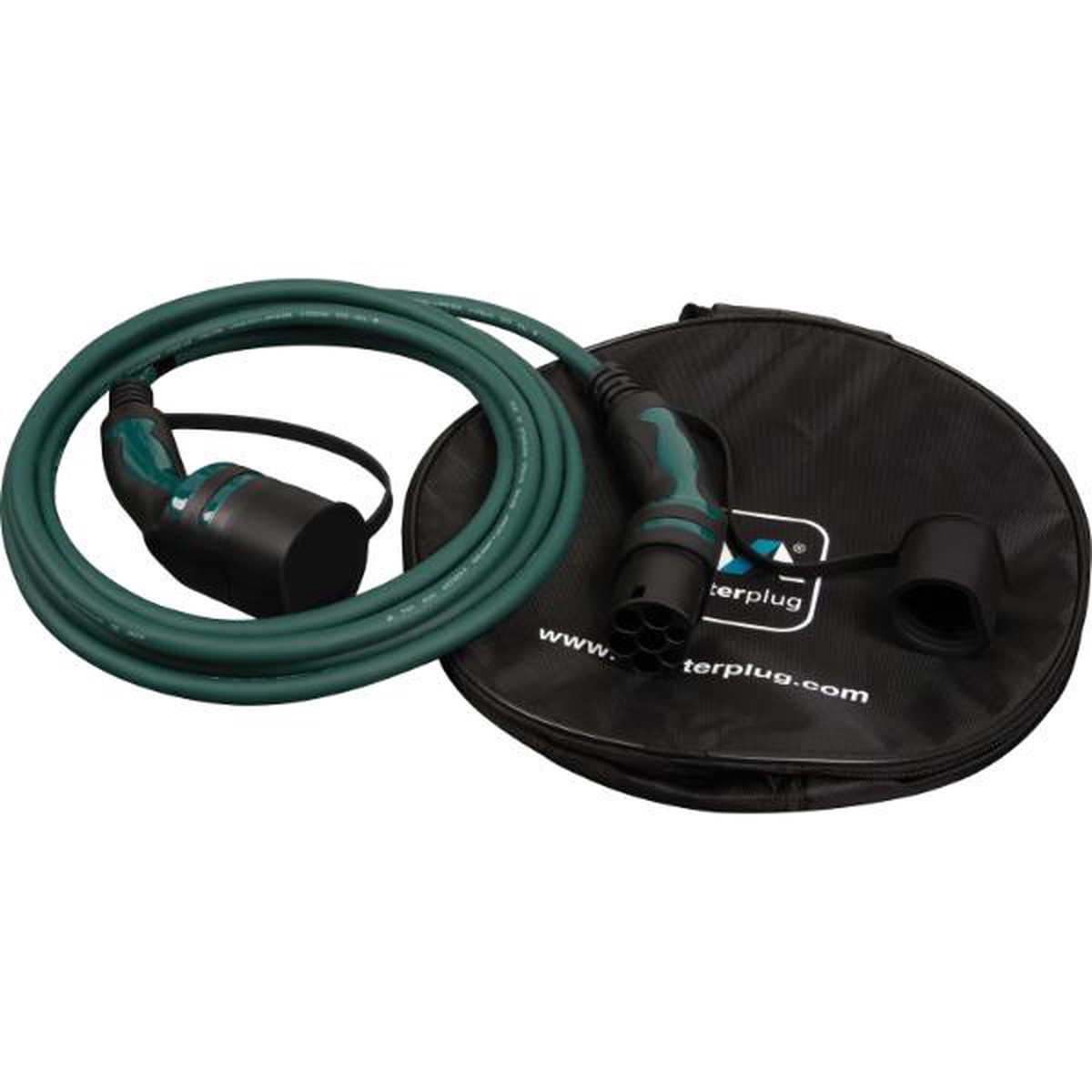 Masterplug Mode 3 Type 2 EV Charging Cable & Case, Single Phase, 5m