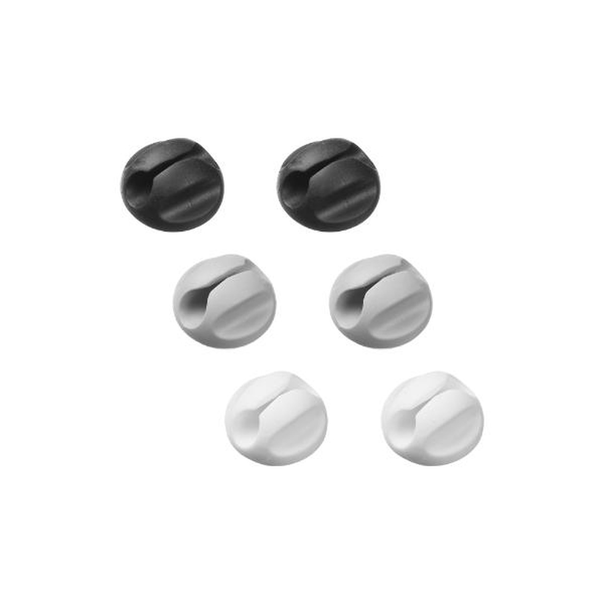 D-Line Cable Tidy Bases 6Pk