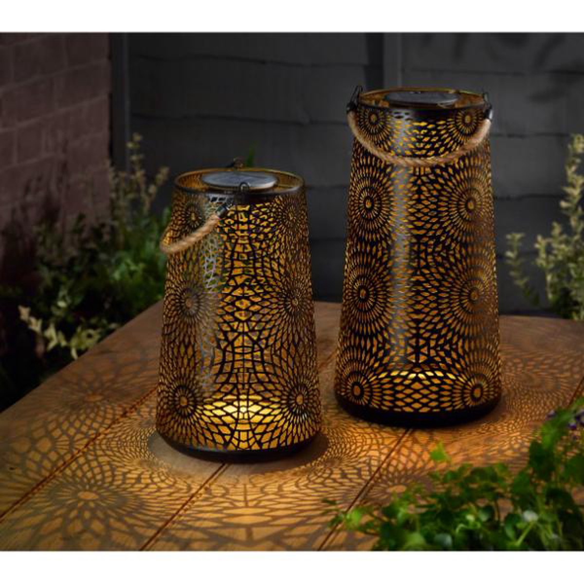 Smart Garden Muscat Metal Lantern